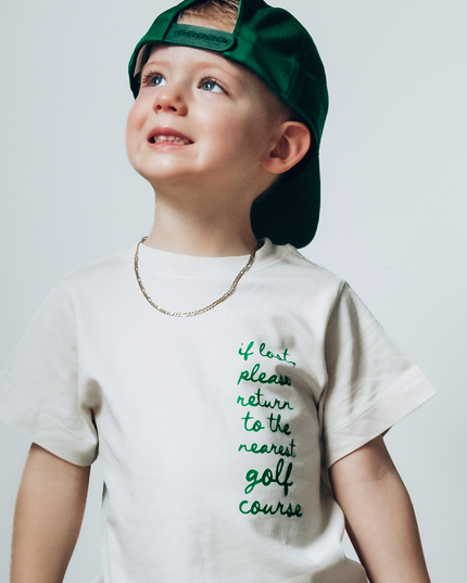 If Lost Ultra Soft Youth Golf T-Shirt